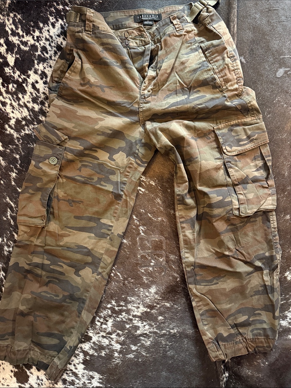 Sanctuary cargo pants size 27 ankle